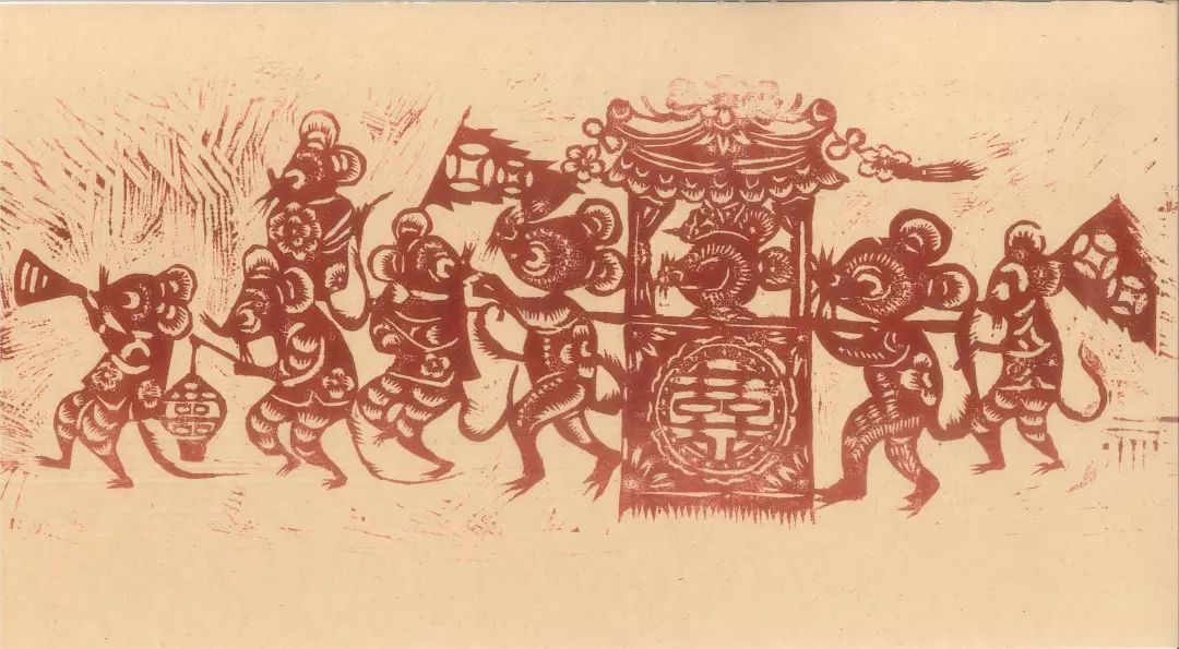 年画里的老鼠娶亲