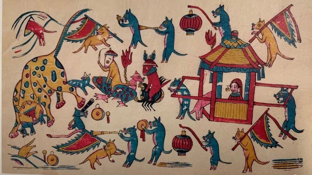 年画里的老鼠娶亲