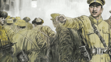 美术经典中的党史第93集王西京创作的国画作品西安事变